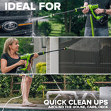 24V 700 PSI 0.8 GPM Cold Water Cordless Power Cleaner (Tool Only)