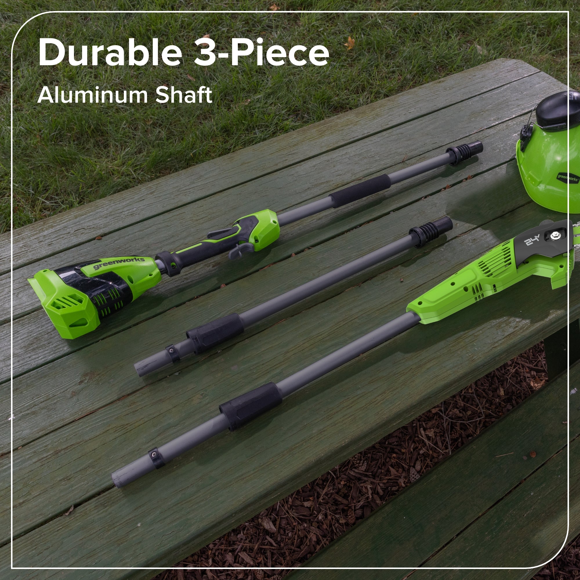 24V 8" Cordless Battery Pole Saw (Tool Only)
