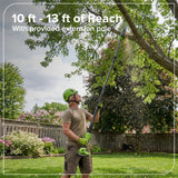 24V 8" Cordless Battery Telescope Pole Saw+Bag (Tool Only)