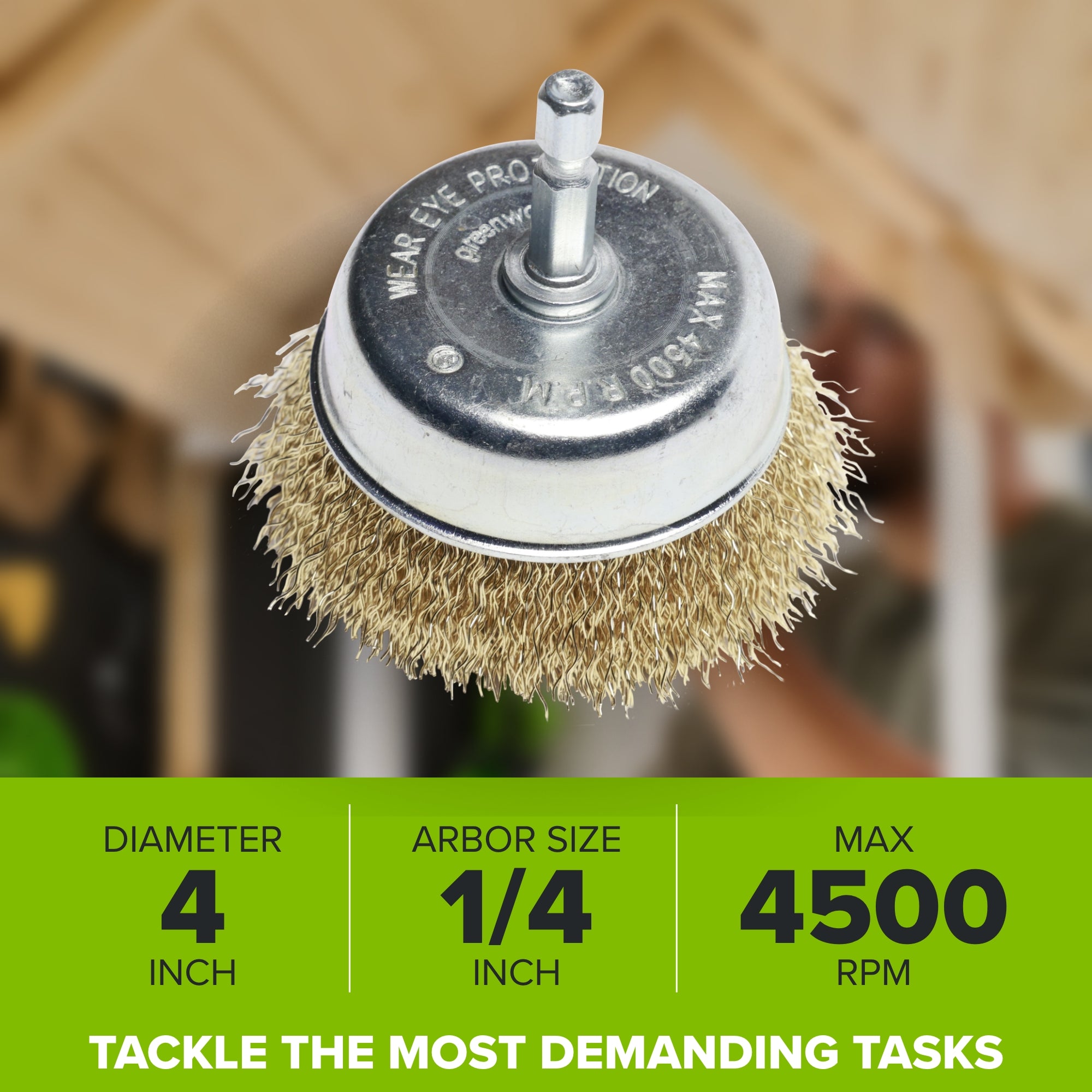 3-inch Cup Wire Wheel Brush