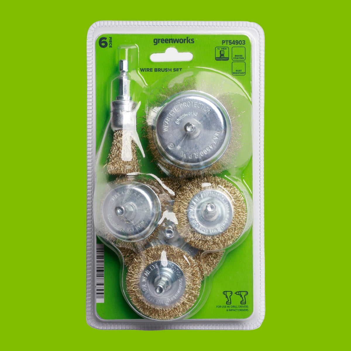 6-Piece Wire Brush Set