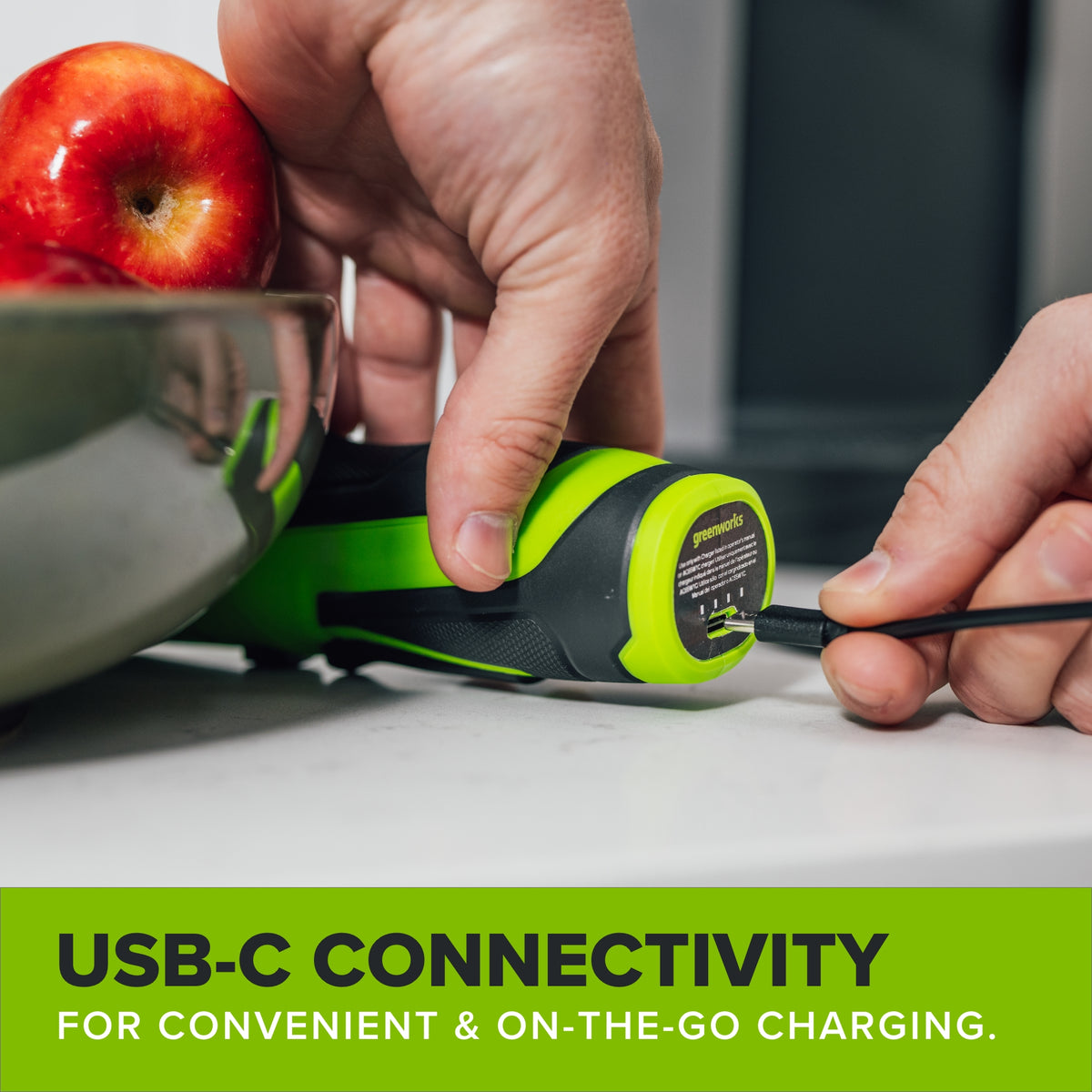 8V Dual-Position Screwdriver, 70 in-lb Torque, 5+1 [Drill] Clutch Settings, with Phillips and Slotted Bits and USB-C Charging Cable