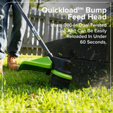 24V 15" Cordless Battery Brushless String Trimmer (Tool Only)
