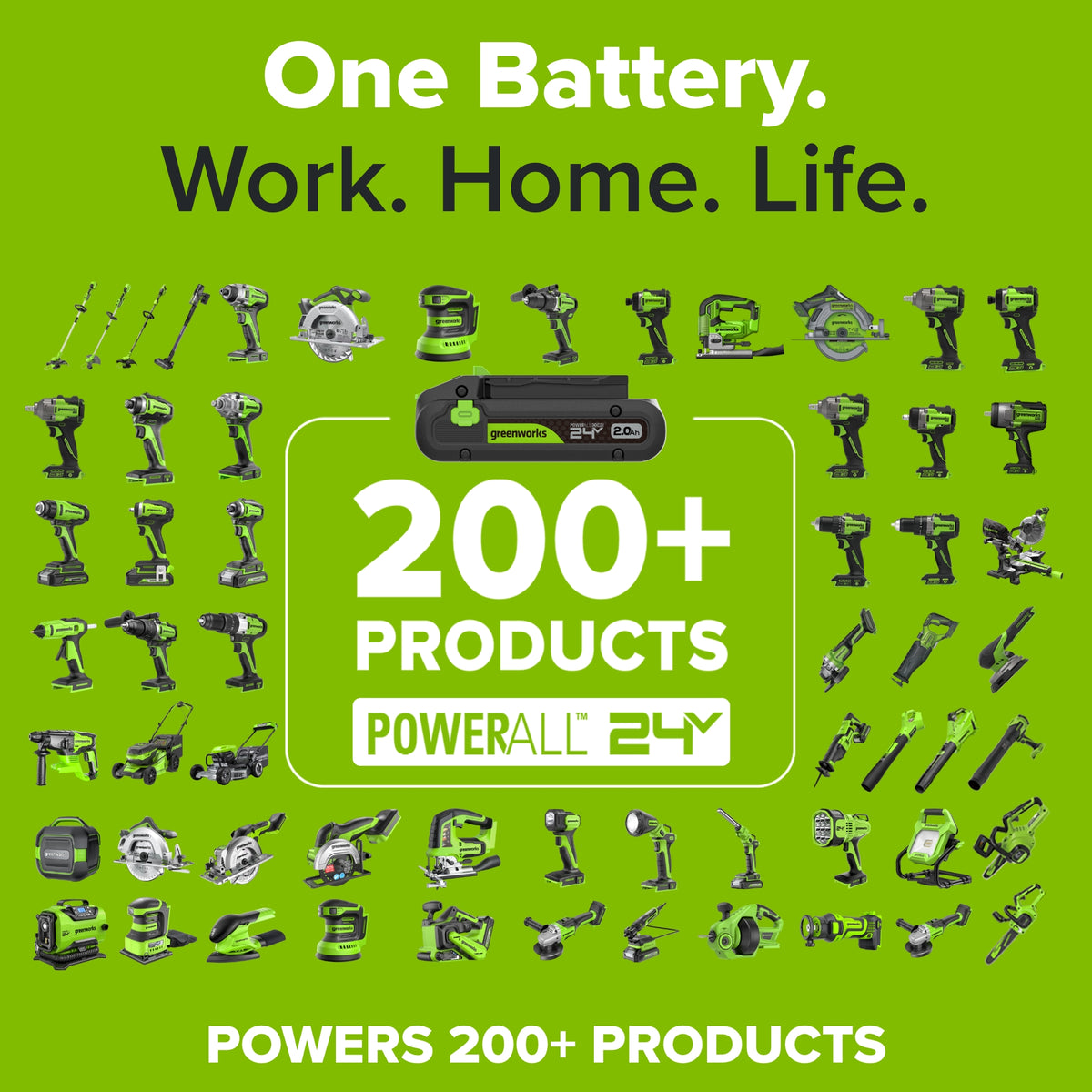 24V 3.5-Gal AC/DC Wet/Dry Vacuum: 4.0 Ah USB-C Battery and 30W Charger