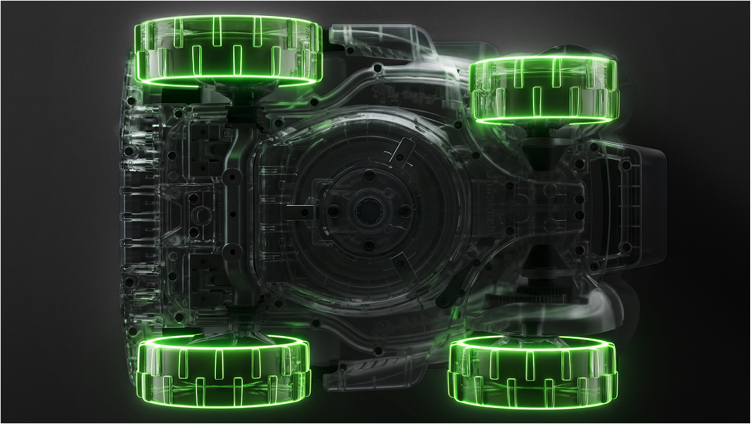 Superior True All-Wheel Drive System