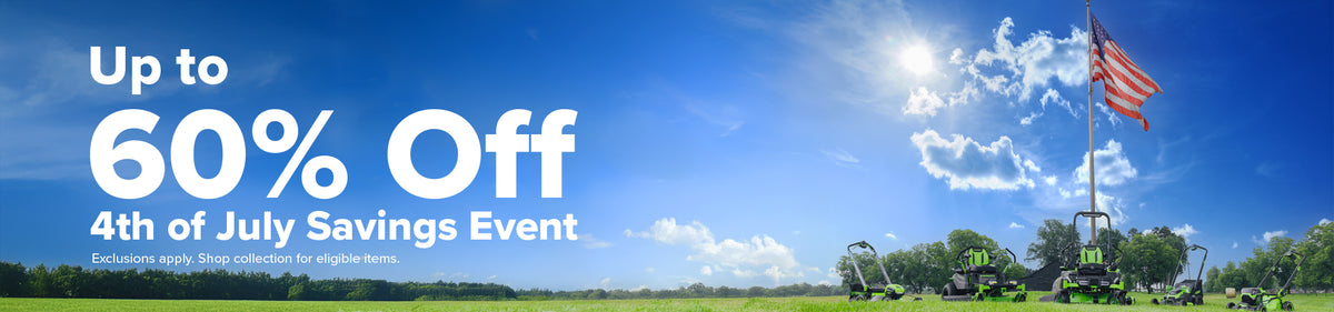 4th of July Savings Event banner