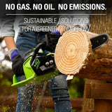 40V 14" 1.5kW Cordless BatteryBrushless Chainsaw (Tool Only)