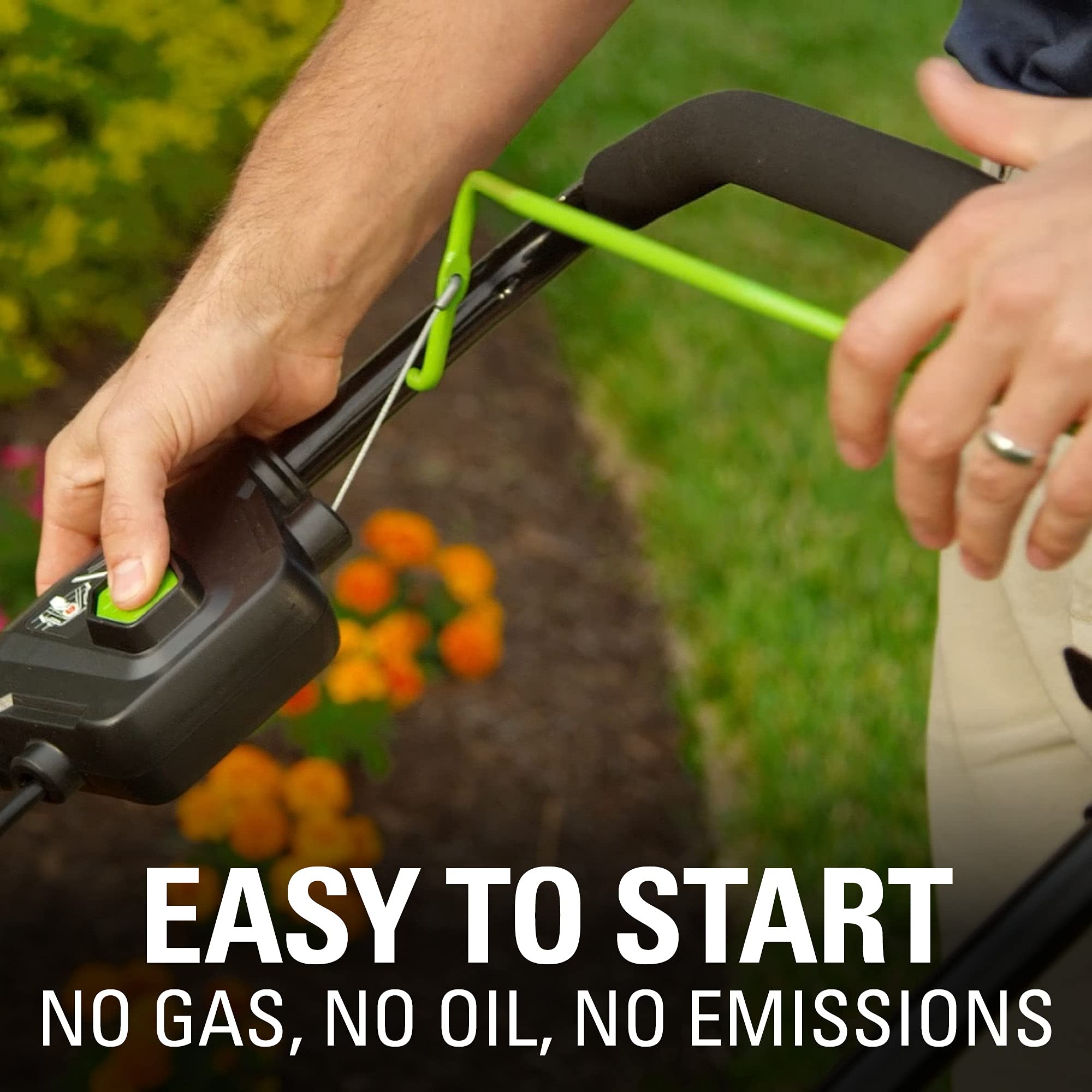Pro 80V 21" Brushless Push Lawn Mower w/ (2) 2.0Ah Batteries & Rapid Charger
