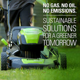 Pro 80V 21" Brushless Push Lawn Mower w/ (2) 2.0Ah Batteries & Rapid Charger