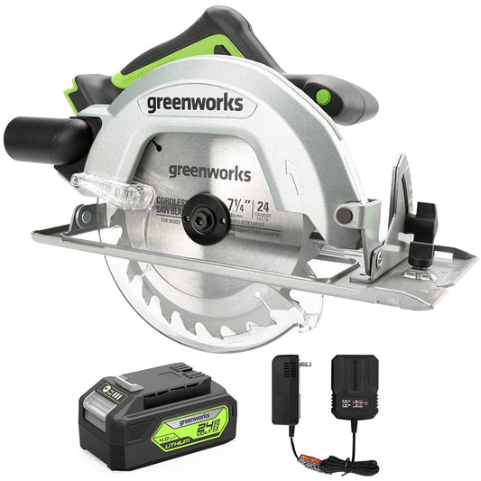 OPEN BOX 24V Circular Saw 7-1/4