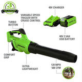 40V 20" Cordless Battery Push Lawn Mower 3PC Combo Kit, (1) 5.0Ah Battery: (1) 2.0 Ah Battery and (2) Chargers
