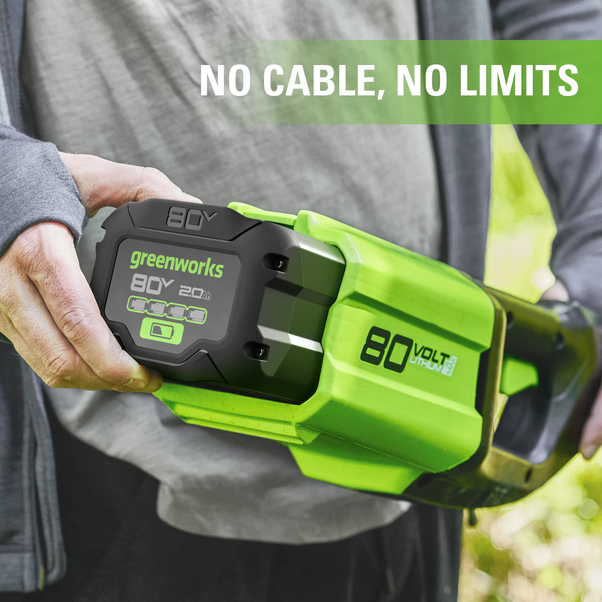 80V 2.0 Ah Battery and Charger Combo Kit