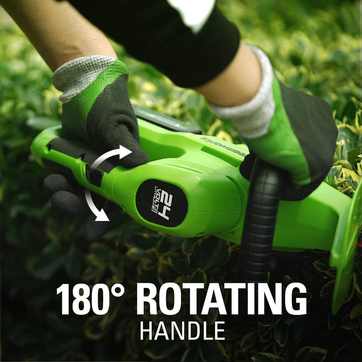 48V (24V x 2) 15" Cordless Battery TORQDRIVE String Trimmer Combo Kit, 24V 320 CFM Blower and 24V 22" Hedge Trimmer: (2) 2.0 Ah USB Batteries and Charger