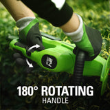 48V (24V x 2) 15" Cordless Battery TORQDRIVE String Trimmer Combo Kit, 24V 320 CFM Blower and 24V 22" Hedge Trimmer: (2) 2.0 Ah USB Batteries and Charger