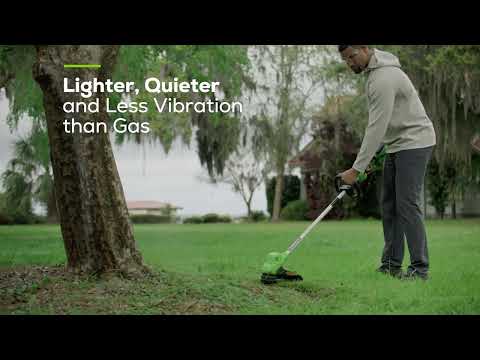 40V 15" Gen 2 Cordless String Trimmer: (1) 2.0 Ah Battery, (1) 2A Charger
