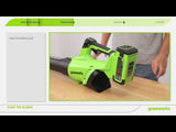 40V Gen 2.5 700 CFM Cordless Battery Brushless Leaf Blower, 8.0 Ah Battery and Charger