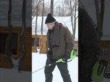 40V 12" Cordless Battery Snow Shovel: 4.0 Ah Battery and Charger