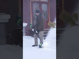 40V 12" Cordless Battery LED Snow Shovel: 4.0 Ah Battery and Charger