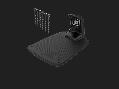 Charging station and installation kit
