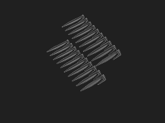 Wire pegs x20