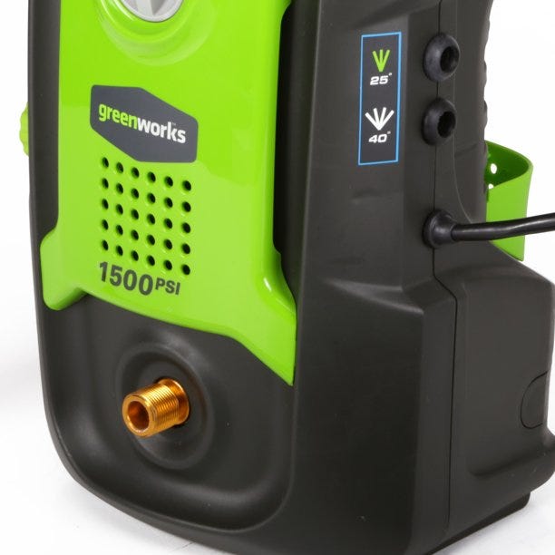 1500 PSI 1.2 GPM Cold Water Electric Pressure Washer