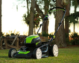 Pro 80V 21" Brushless Push Lawn Mower w/ (2) 2.0Ah Batteries & Rapid Charger