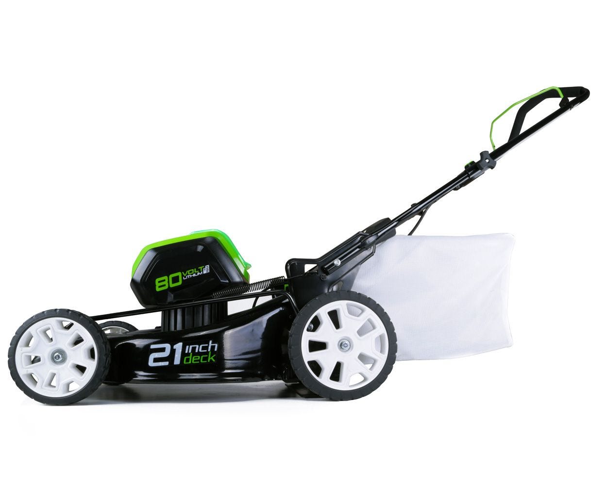 Pro 80V 21" Brushless Push Lawn Mower w/ (2) 2.0Ah Batteries & Rapid Charger