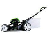 Pro 80V 21" Brushless Push Lawn Mower w/ (2) 2.0Ah Batteries & Rapid Charger