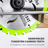 Greenworks 24V 7-1/4 " 24T Circular Saw Blades?3pc