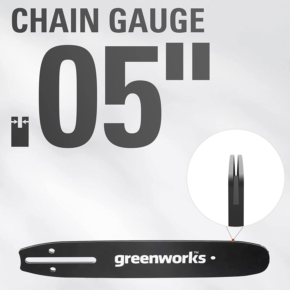 10" Pole Saw Chain, 1/4" Pitch, .050" Chain Gauge and 58 DL