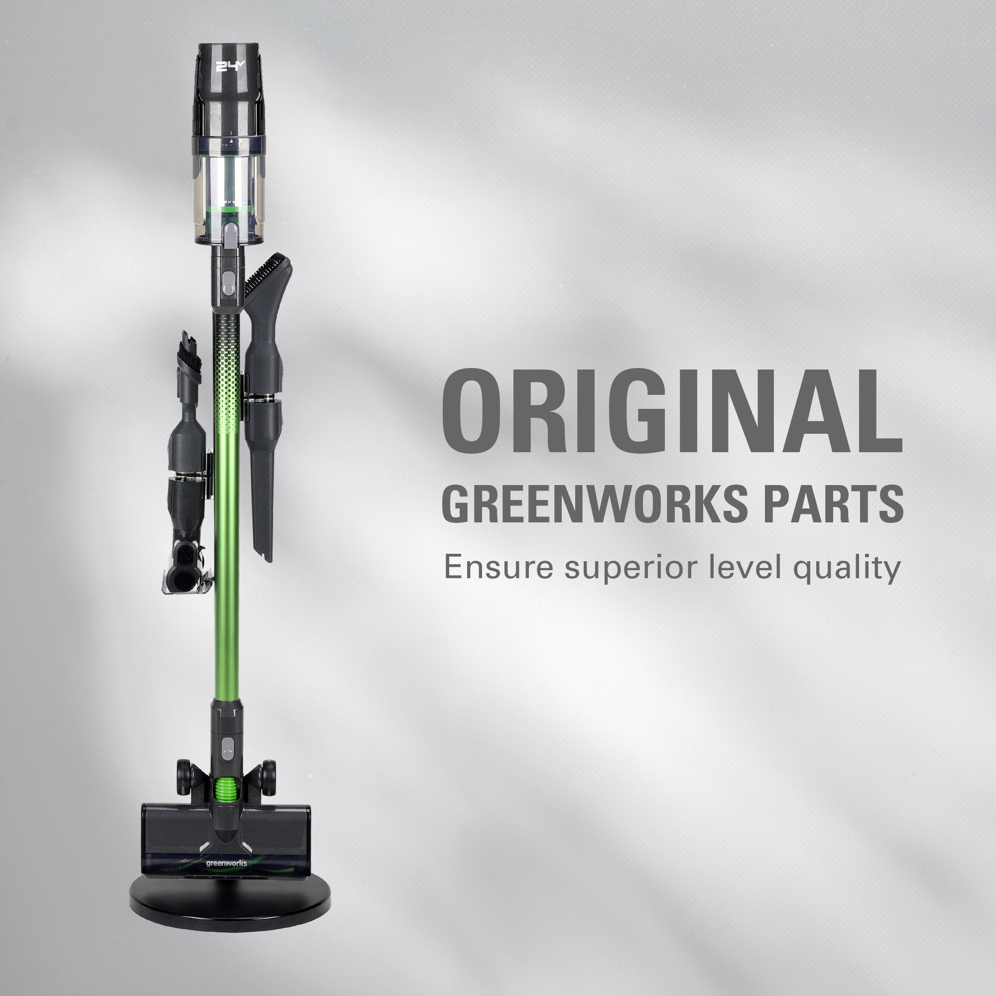 24V Stick Vac Stand - Black