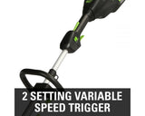 60V 16" Cordless Battery String Trimmer (Attachment Capable) and 10" Polesaw Attachment Combo Kit: 4.0 Ah Battery and Charger