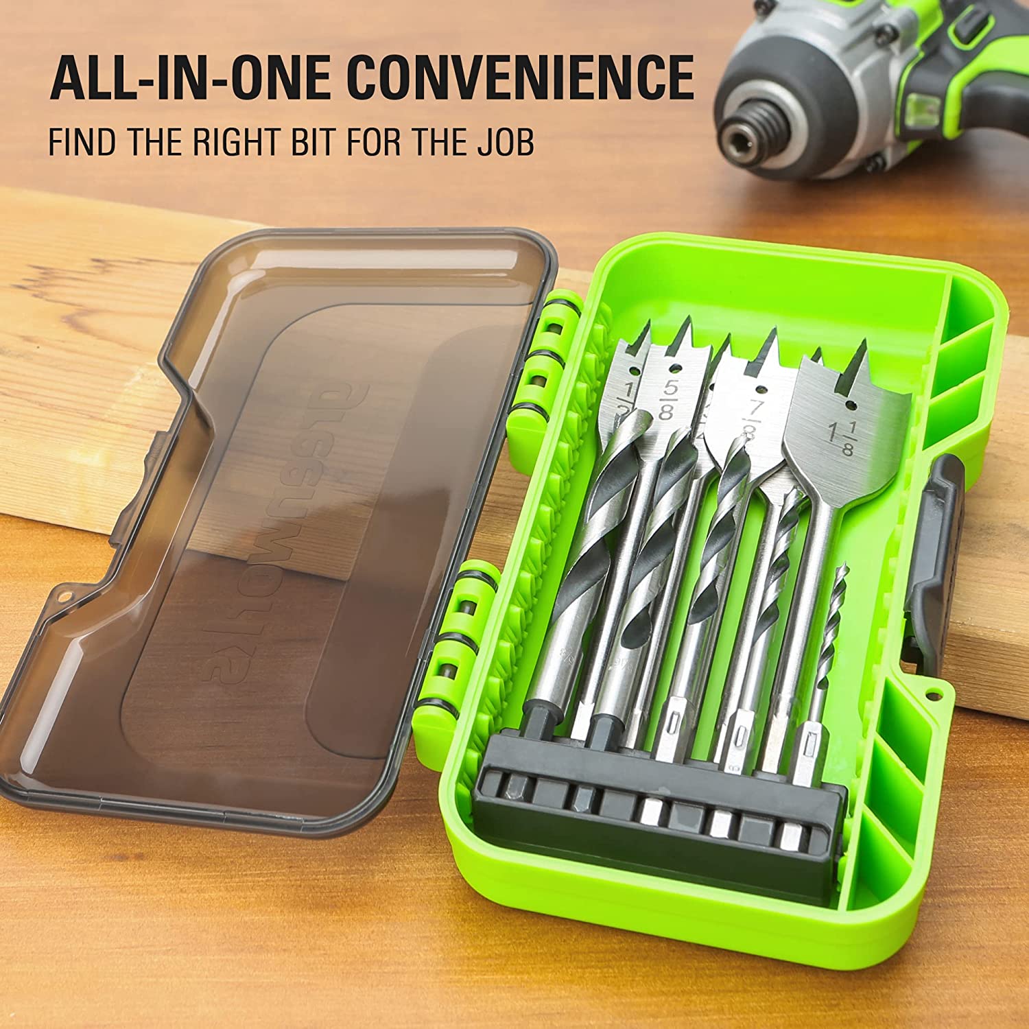 11 Piece Wood Drilling Set