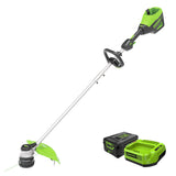 60V 16" Cordless Battery String Trimmer and 0.095 String Trimmer Line Combo Kit: 2.5 Ah Battery and Charger