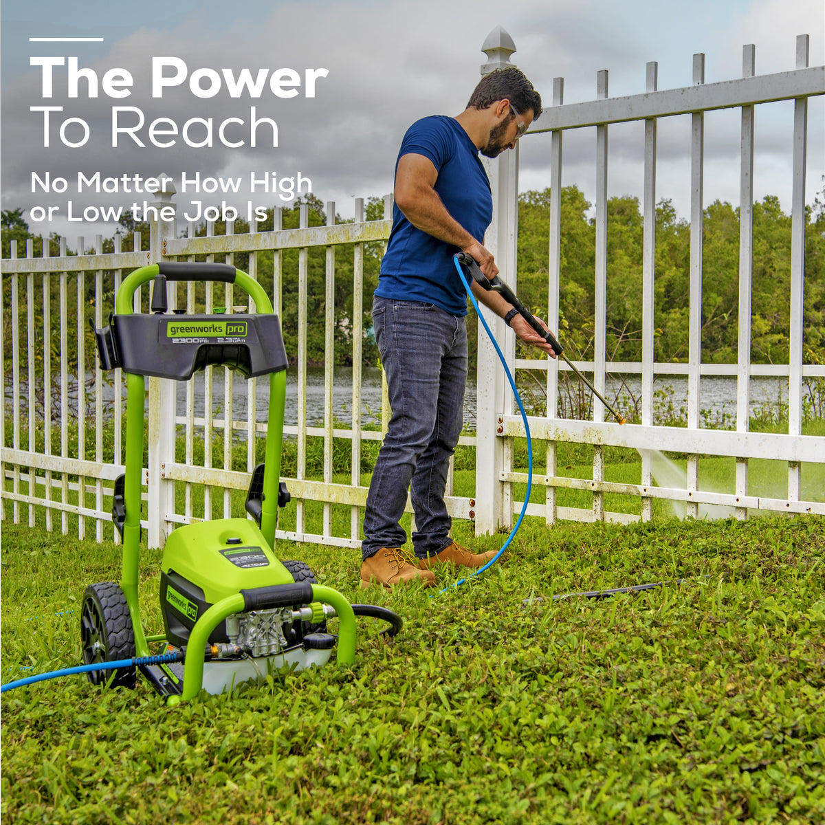 OPEN BOX 2300 PSI 1.2 GPM Cold Water Electric Pressure Washer