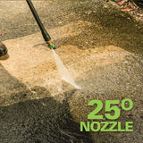 1500 PSI 1.2 GPM Cold Water Electric Pressure Washer